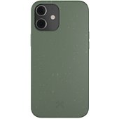 Coque Woodcessories iPhone 12 mini BioCase vert