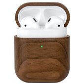 Etui Woodcessories AirPods bois