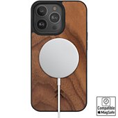 Coque Woodcessories iPhone 13 Pro Bumper bois MagSafe