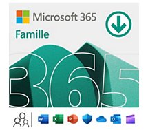 Logiciel de bureautique Microsoft  365 Famille