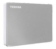 Disque dur externe Toshiba  Canvio FLEX 2To Silver USB-A et USB-C
