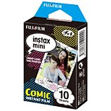 Papier photo instantané Fujifilm  Instax Mini Comic (x10)