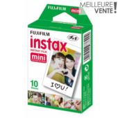 Papier photo instantané Fujifilm Instax Mini (x10)