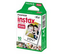 Papier photo instantané Fujifilm  Instax Mini (x10)
