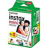 Papier photo instantané Fujifilm  Instax Mini (x20)