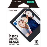 Papier photo instantané Fujifilm  Instax Square Black (x10)