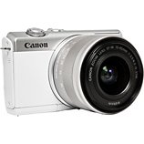 Appareil photo Hybride Canon  EOS M200 Blanc + EF-M 15-45mm IS STM