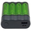 Chargeur + accumulateur GP Pilles AA / AAA + Appareils en USB