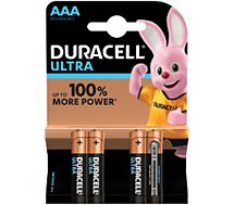 Pile Duracell  AAA x4 Ultra Power LR03