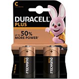 Pile Duracell  Alcaline PLUS POWER C/LR14, X2