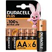 Pile Duracell AA X6 PLUS