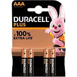 Pile Duracell  AAA X4 PLUS