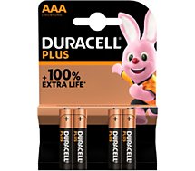 Pile Duracell  AAA X4 PLUS