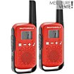 Talkie walkie Motorola TLKR-T42 WE TWIN PACK rouge