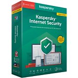Logiciel antivirus et optimisation Kaspersky  Internet Security 2020 MAJ (3 P / 1 AN )