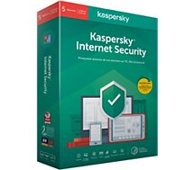 Logiciel antivirus et optimisation Kaspersky  Internet Security 2020 (5 Postes / 1 An)