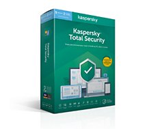 Logiciel antivirus et optimisation Kaspersky  Total Security 2020 (5 Postes / 2 Ans)