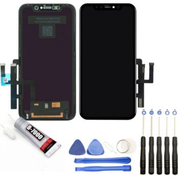 Visiodirect Vitre + Ecran LCD pour IPhone 11+outils