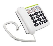 Téléphone filaire Doro  Phone Easy 331PH Blanc