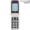 Téléphone portable Doro 2424 Rouge / Blanc