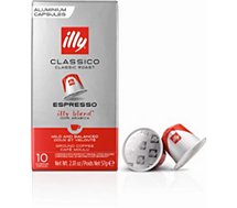 Dosettes exclusives Illy  10 Capsules compatibles Classico 57g