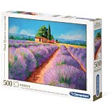Puzzle Clementoni  Lavender scent - 500 pièces