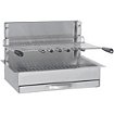 Barbecue charbon Forge Adour Gril encastrable inox 961.66