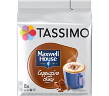 Dosette Tassimo  Café Maxwell House Cappuccino Choco X8