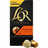 Capsules L'or  Espresso Café Delizioso 5 X10