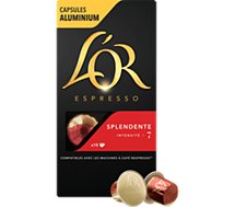 Capsules L'or  Espresso Café Splendente 7 X10
