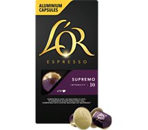 Capsules L'or  Espresso Café Supremo 10 X10