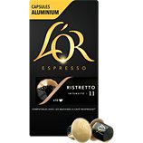 Capsules L'or  Espresso Café Ristretto 11 X10