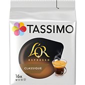Dosette Tassimo Café L'OR Espresso Classique X16