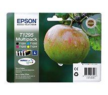 Cartouche d'encre Epson  T1295 (n/c/m/j) série Pomme