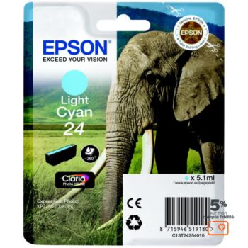 Epson T2425 Cyan Clair Série Eléphant