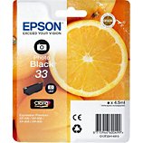 Cartouche d'encre Epson  T3341 Noire Photo Premium Série Orange