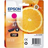 Cartouche d'encre Epson  T3343 Magenta Premium Série Orange