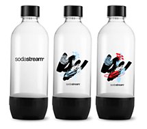 Bouteille Sodastream  Pack 3 bouteilles bulles de couleurs