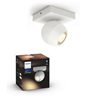 Ampoule connectée Philips  Hue Buckram Spot Blanc extension