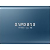 Disque SSD externe Samsung Portable SSD T5 500Go Bleu