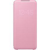 Etui Samsung S20 LED View cover rose