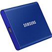 Disque SSD externe Samsung portable T7 2TO bleu indigo