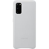 Coque Samsung S20 Cuir gris clair
