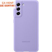 Coque Samsung S21 FE Silicone violet