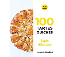 Livre de cuisine Marabout  100 quiches et tartes super debutan