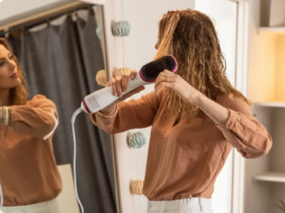 Brosse soufflante et lissante