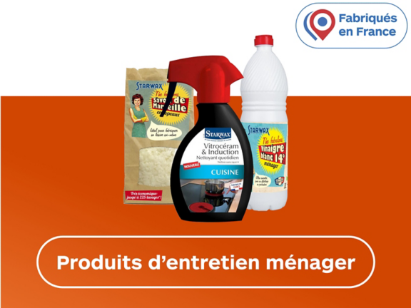 Produits d'entretien ménager