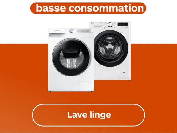 lave linge basse conso