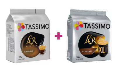 Dosettes café Tassimo à -50%