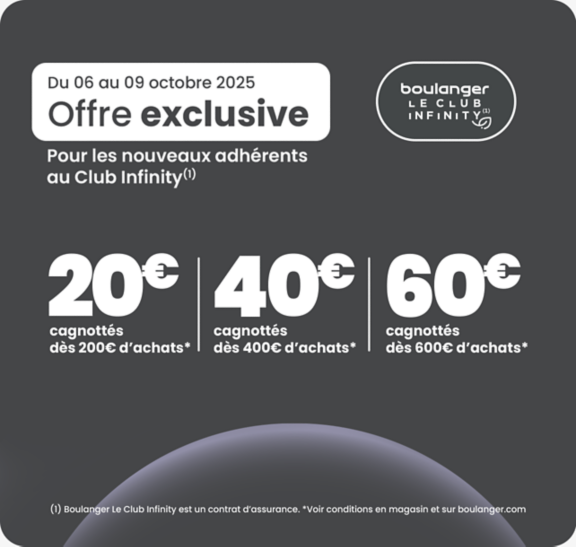 Offre Infinity maison